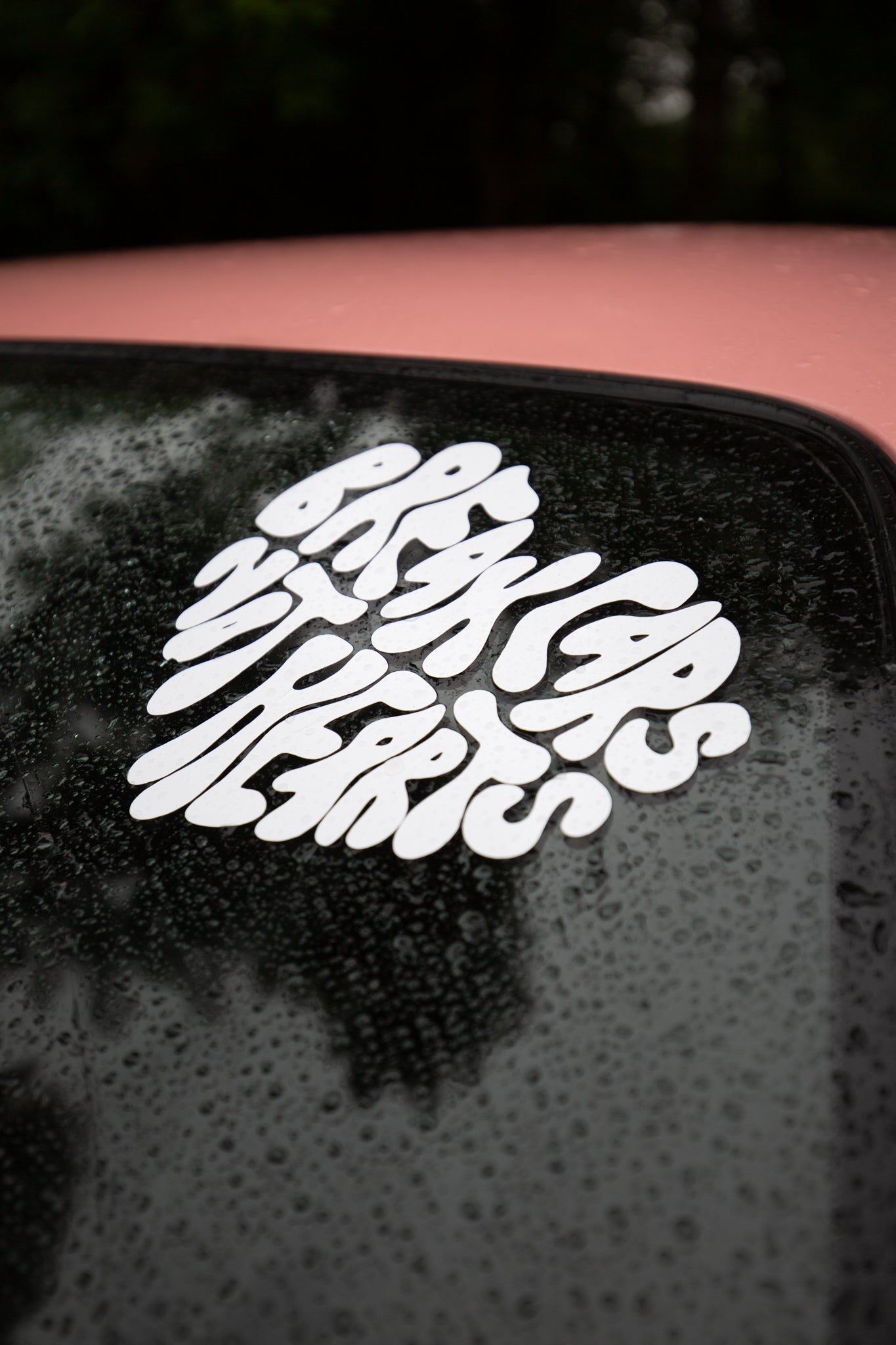 BREAKCARSNOTHEARTS STICKER